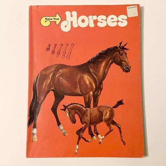 Vintage 1978 Know Your Horses Rand  McNally Know Your Books - Picture 15 of 15